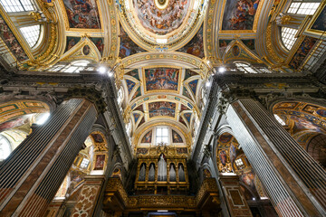 Wall Mural - Jesus Church (Chiesa del Gesu) - Genoa, Italy