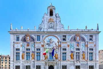 Poster - Palazzo San Giorgio - Genoa, Italy