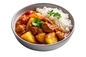 Wall Mural - Cape malay curry on a plate