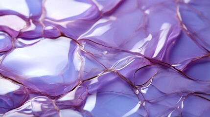Wall Mural - Mesmerizing swirls of lilac glass, a dreamlike abstraction that beckons with its otherworldly allure