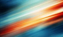 Abstract Background With Speedy Motion Blur Creating Flashy Pattern Of Straight Lines For Web Banner And Wallpaper Design, Generative AI