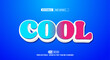 © TrueVector - Cool 3D Editable Text Effect Vector Template