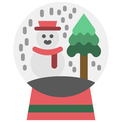 Sticker - Snow globe