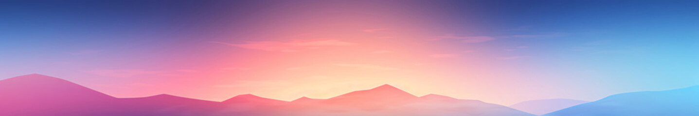 Wall Mural - abstract mountains background or pattern, creative web site header or footer template