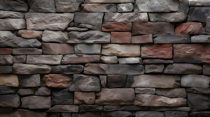 Wall Mural - Stone wall texture background. Generative AI.