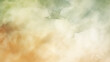 Abstract watercolor background gradient from green to orange ideal to place copy on it