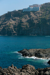 Sticker - Volcanic rocks on Tenerife Islands, Canary, Spain