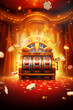 gambling casino mobile app game background wallpaper for slots game or poker game