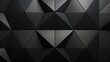 © touseef - modern semigloss black 3d wall tiles background with polished diamond shapes - interior design concept