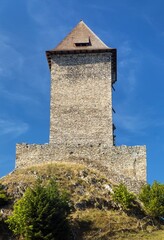 Wall Mural - Kasperk Castle, a stone medieval castle