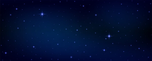 Wall Mural - concept of web banner. magic color galaxy. horizontal space background with realistic nebula, stardu