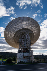 satellite dish listening giant in spain sky cosmology science ex