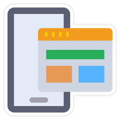 Mobile Web Icon