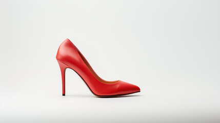 Red Shoe Product Shot made using Generative AI Technology