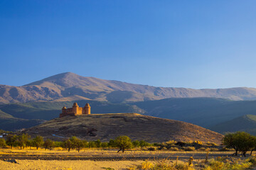 Poster - La Calahorra castle with Sierra Nevada, Andalusia, Spain