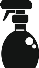 Wall Mural - Sprayer bottle atomizer icon simple vector. Water gun. Deodorant nozzle