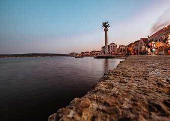 Canvas Print - Kastela / Kastel City in Dalmatia - Croatia