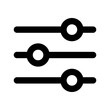 filter line icon