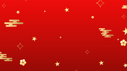 Wall Mural - Happy Chinese New Year 2024 background, year of the dragon, Flat Modern design , illustration Vector EPS 10 