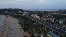 Newly Opened Baina Beach Flyover | Bridge | New Baina Beach Bridge | Flyover | Vasco Da Gama, Goa