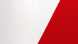 Abstrakter roter grauer weißer Leerraum modernes futuristisches Hintergrundvektorillustrationsdesign. Vektorillustrationsdesign für Präsentation, Banner, Cover, Web, Karte, Poster, Tapete