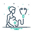 Mix icon for checkup