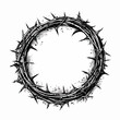 illustration thorn religion easter vector crown symbol faith christian god resurrection worship s