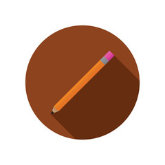 Wall Mural - pencil icon vector