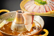 ぶりしゃぶ　Shabu-shabu Japanese food of yellowtail
