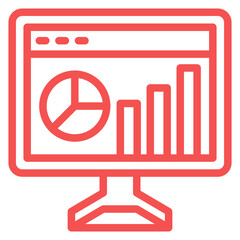 Sticker - Vector Design Website Dashboard Icon Style