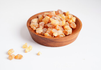 Wall Mural - Frankincense or olibanum aromatic resin used in incense and perfumes.