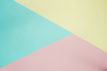 Wall Mural - Geometric with pastel color texture background