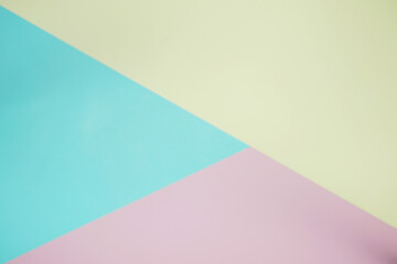 Wall Mural - Geometric with pastel color texture background