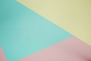 Wall Mural - Geometric with pastel color texture background