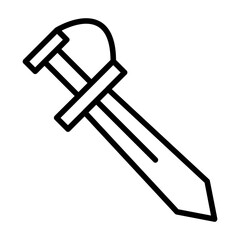 Poster - Sword Icon