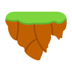 Poster - Floating Island Icon