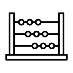 Sticker - Abacus Icon