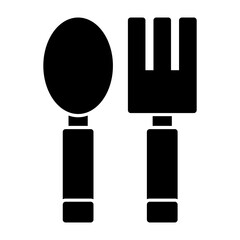 Poster - Baby Cutlery Icon