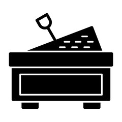 Sticker - Sandbox Icon