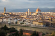 city skyline of Florence, Tuscany, Italy
