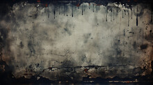 Old Grunge Black And Gray Background - Hard Processing Style
