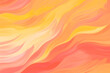 Paint strokes in Pastel yellow-red tones, resembling tongues of Flame. abstract background. Color of year, Peach Fuzz