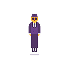 Sticker - Person in Suit Levitating