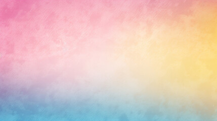 Wall Mural - Light grainy background. Pastel abstract gradient banner. 