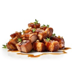 Wall Mural - Roasted Pork Belly Slices w Gnocchi