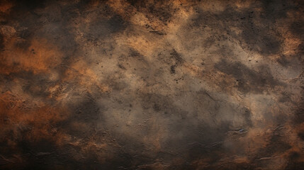 Wall Mural - burnt metal texture background, grunge rusty metal texture, generative ai