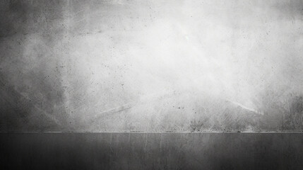 Wall Mural - black and white concrete wall texture background, generative ai