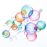 Fototapeta Mapy - soap bubbles