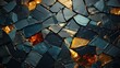 Brilliant hues dance upon a mosaic's intricate surface, illuminating its rich texture and evoking a sense of wonder and awe
