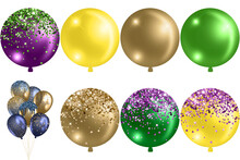 Enhance Your Festivity With Mardi Gras Tassel Balloons